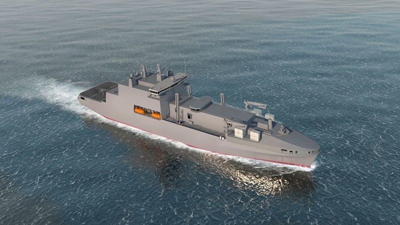 Дизайн корабля поддержки класса FSS, Великобритания